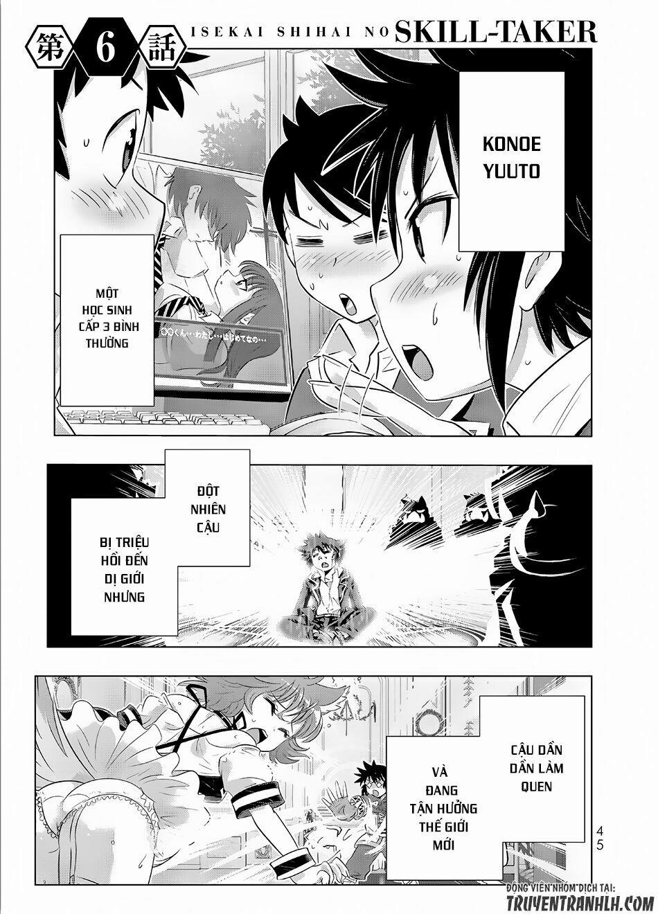Isekai Shihai No Skill Taker: Zero Kara Hajimeru Dorei Harem 11 trang 1