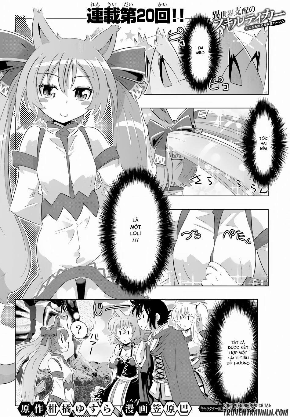 Isekai Shihai No Skill Taker: Zero Kara Hajimeru Dorei Harem 20 trang 1