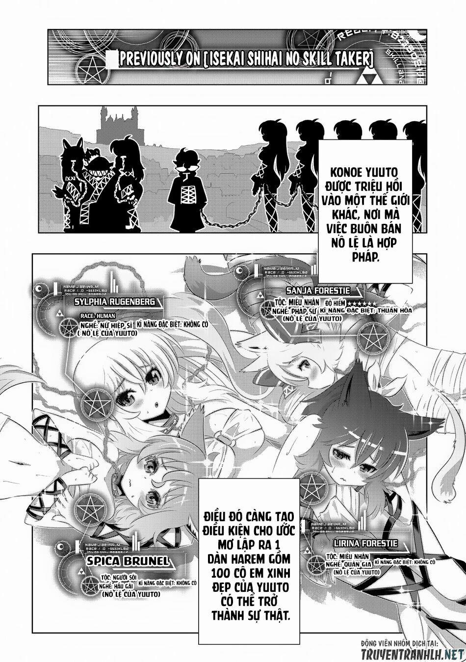 Isekai Shihai No Skill Taker: Zero Kara Hajimeru Dorei Harem 33 trang 1