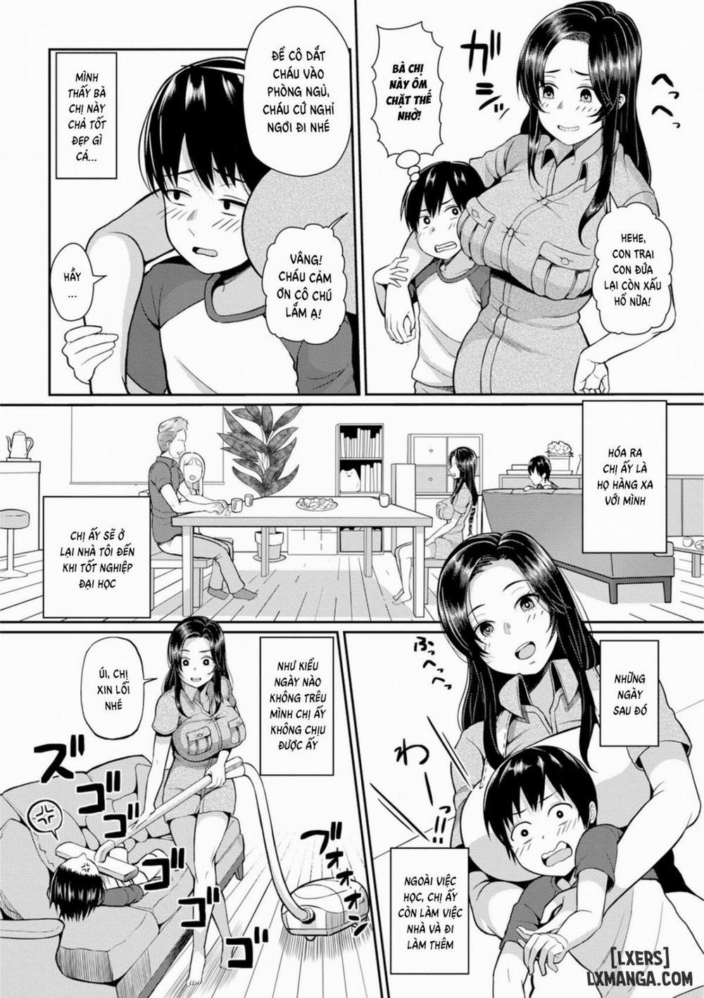 Isourou JD to Shota Boy Freeloader College Girl and Shota Boy Oneshot trang 3