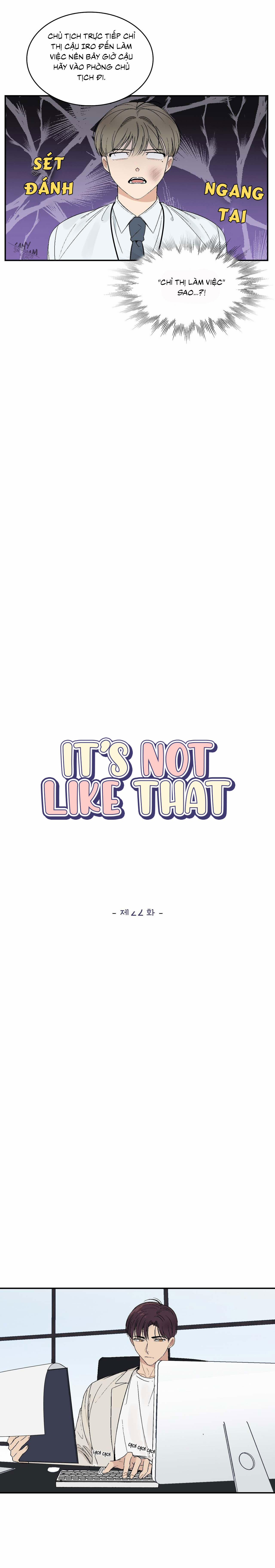 It’s Not Like That 22 trang 1