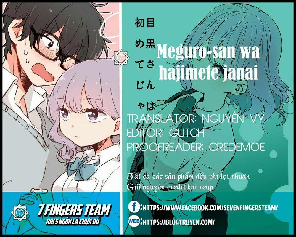 It’s Not Meguro-San’s First Time 9 trang 1