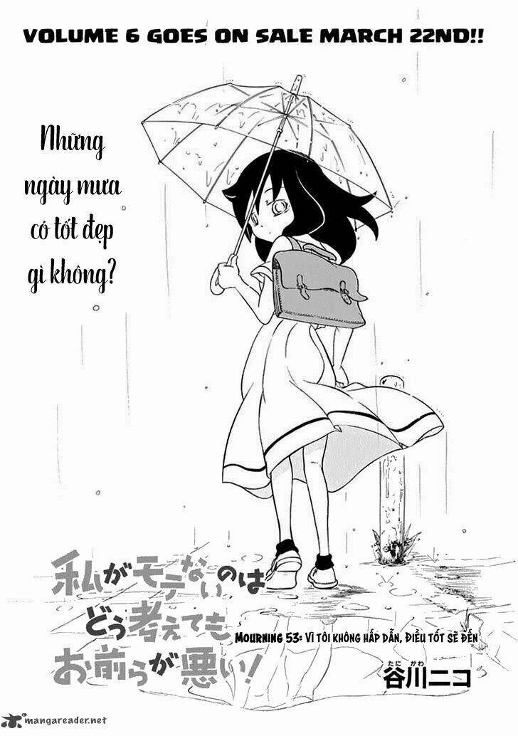 It’S Not My Fault That I’M Not Popular! 0 Vì tôi không hấp dẫn, Điều tốt sẽ đến trang 0