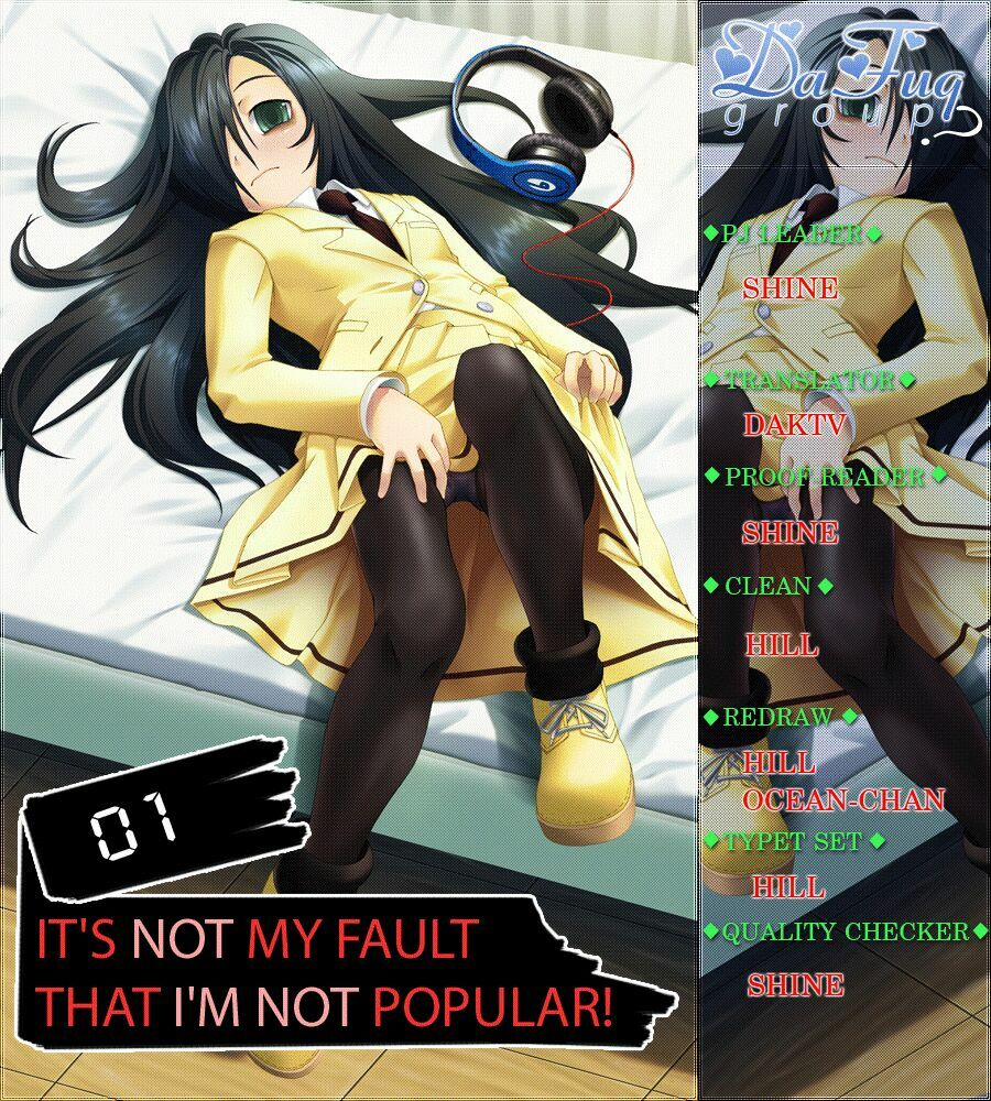 It’S Not My Fault That I’M Not Popular! 1 trang 0