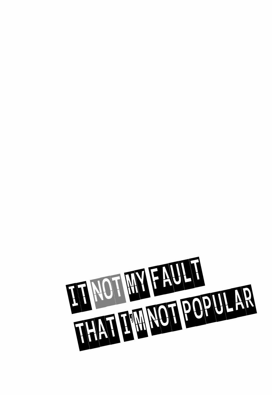 It’S Not My Fault That I’M Not Popular! 2 trang 17