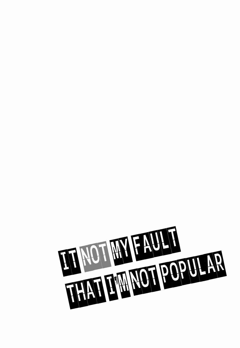 It’S Not My Fault That I’M Not Popular! 33 trang 14