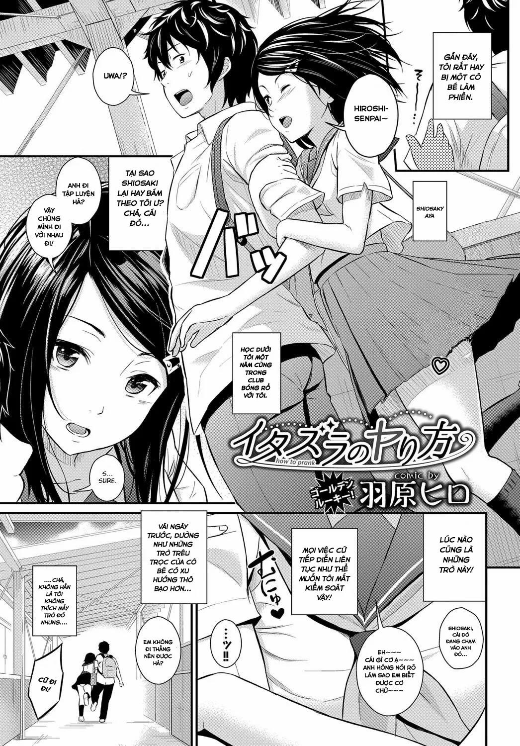 Itazura No Yarikata OneShot trang 0