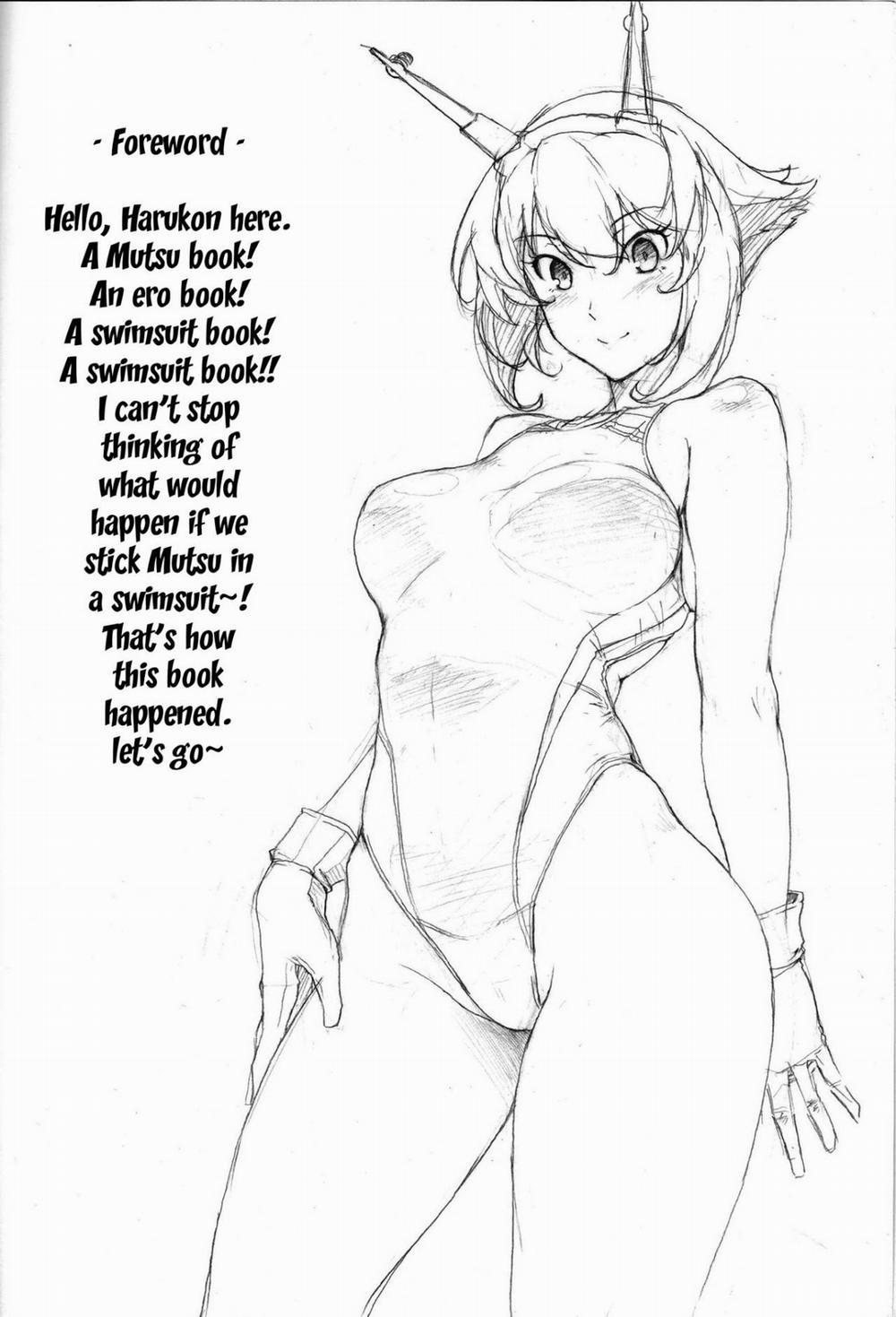 Itoshi no Kyouei Mizugi Instructor Senkan Mutsu (Kantai Collection -KanColle-) Oneshot trang 2