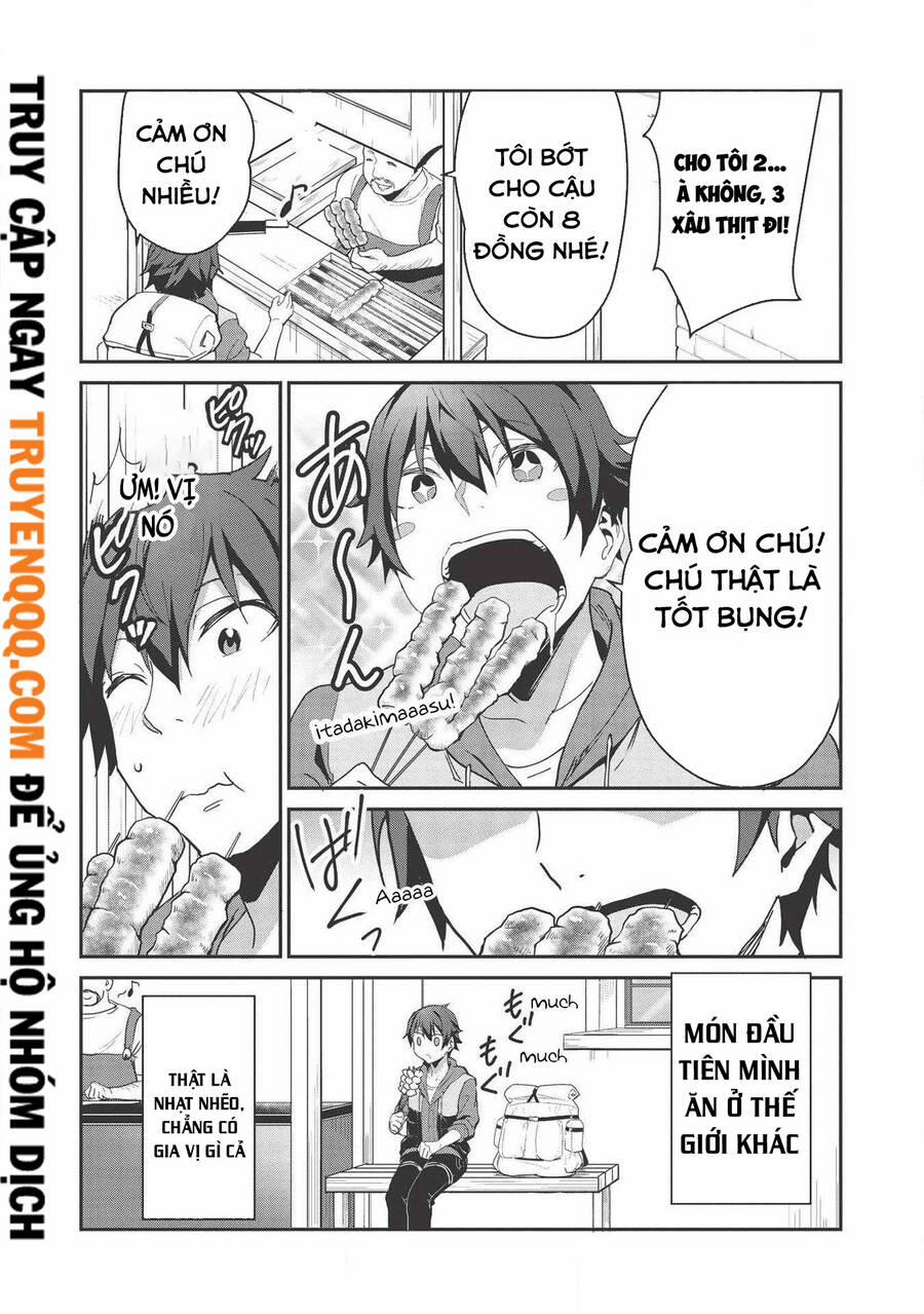 Itsudemo Jitaku Ni Kaerareru Ore Wa, Isekai De Gyoushounin O Hajimemashita 1.5 trang 3