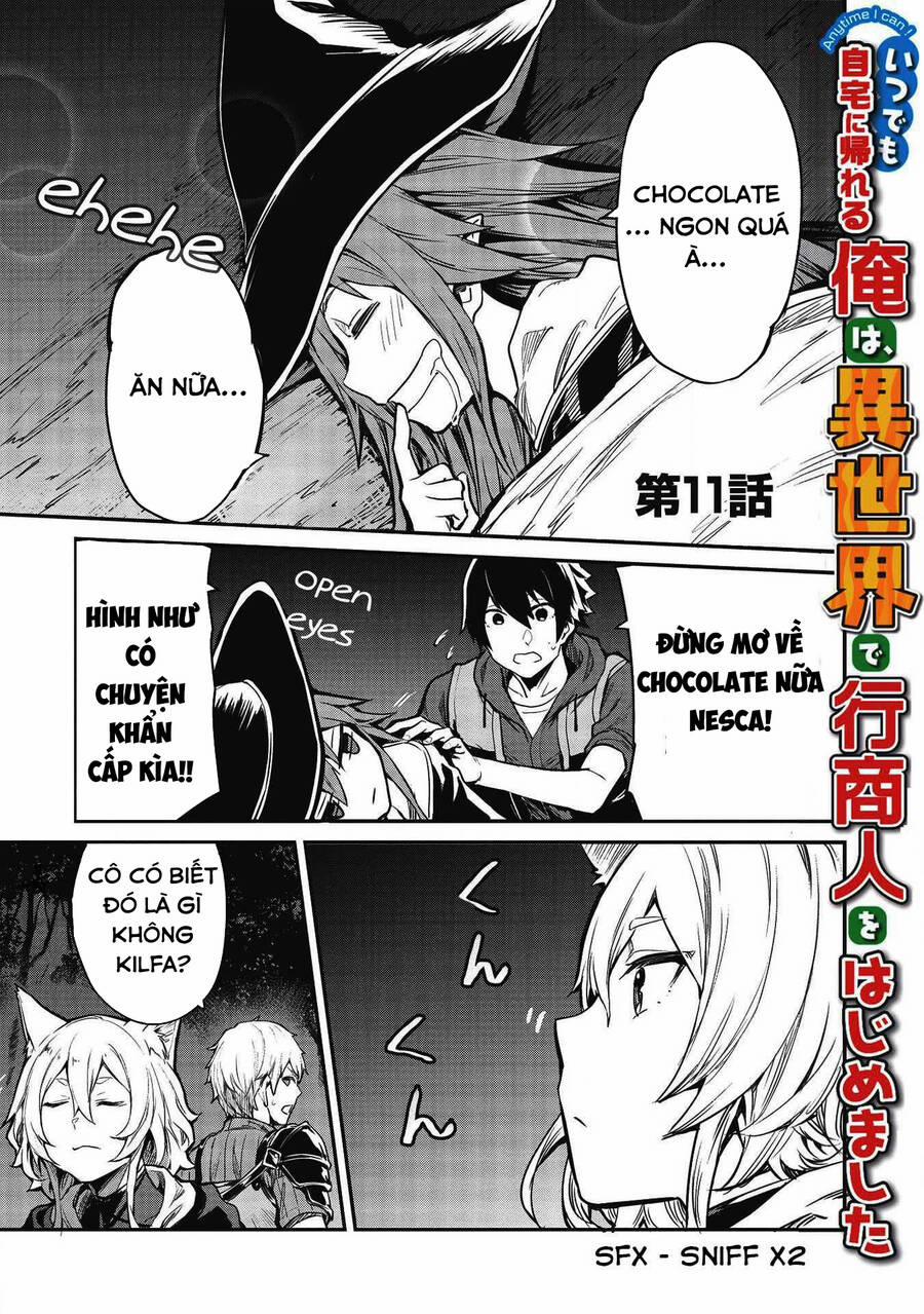 Itsudemo Jitaku Ni Kaerareru Ore Wa, Isekai De Gyoushounin O Hajimemashita 11 trang 1