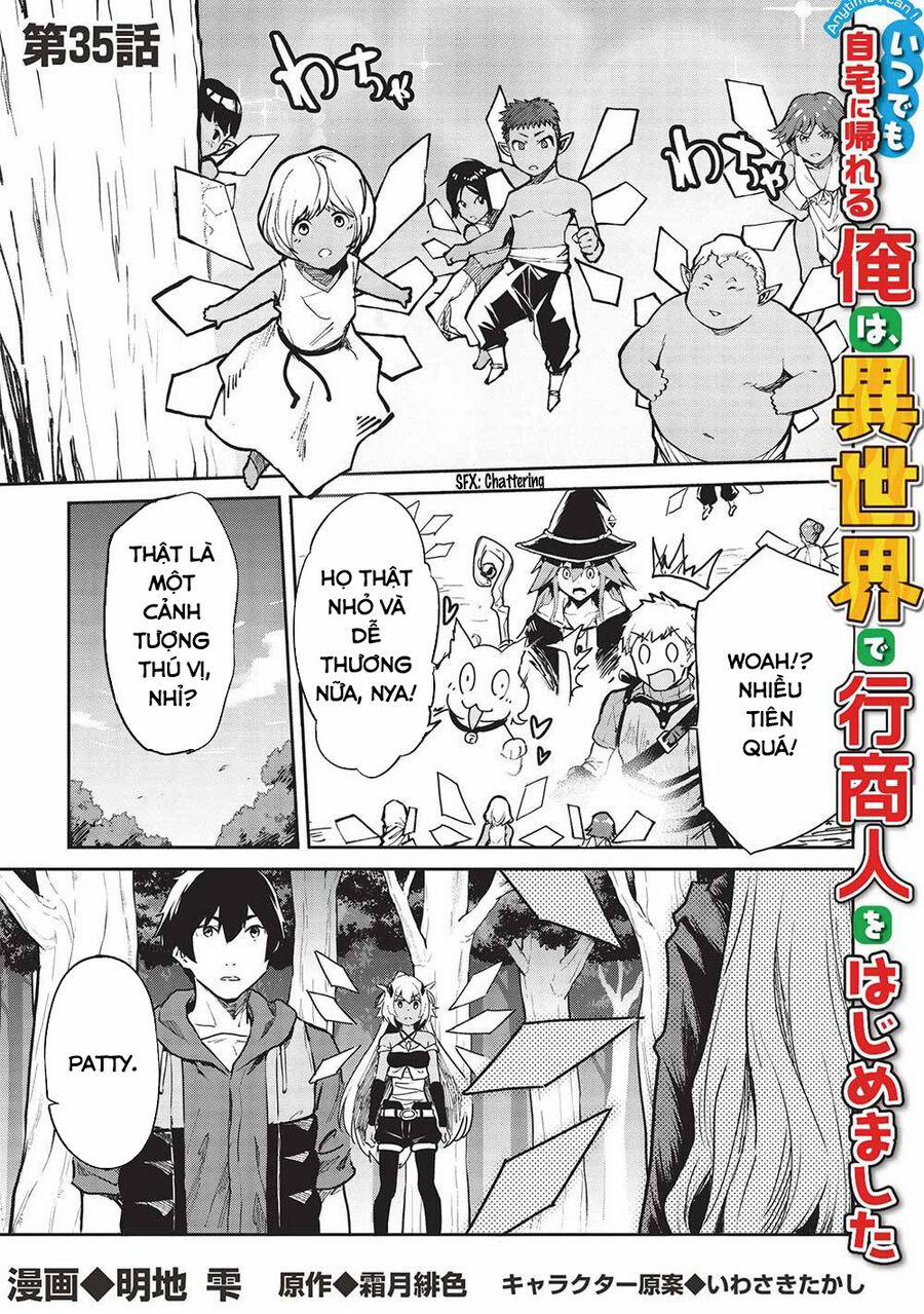 Itsudemo Jitaku Ni Kaerareru Ore Wa, Isekai De Gyoushounin O Hajimemashita 35 trang 1
