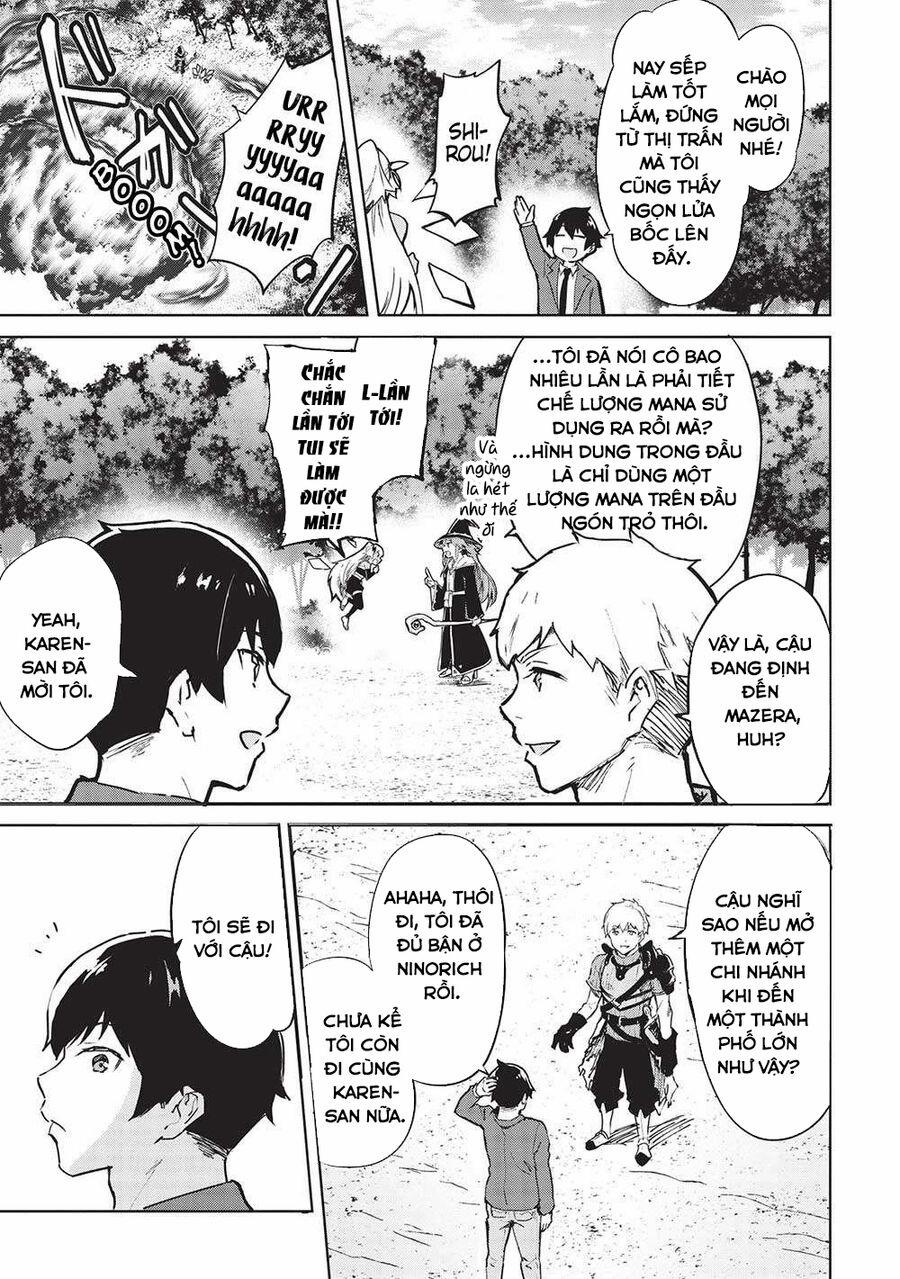 Itsudemo Jitaku Ni Kaerareru Ore Wa, Isekai De Gyoushounin O Hajimemashita 41 trang 3