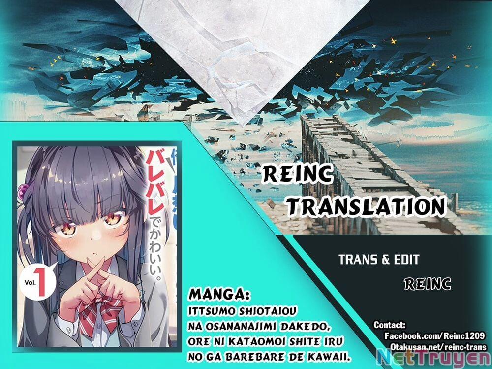 Itsumo Shiotaiou Na Osananajimi Dakedo, Ore Ni Kataomoi Shite Iru No Ga Barebare De Kawaii 1.2 trang 0
