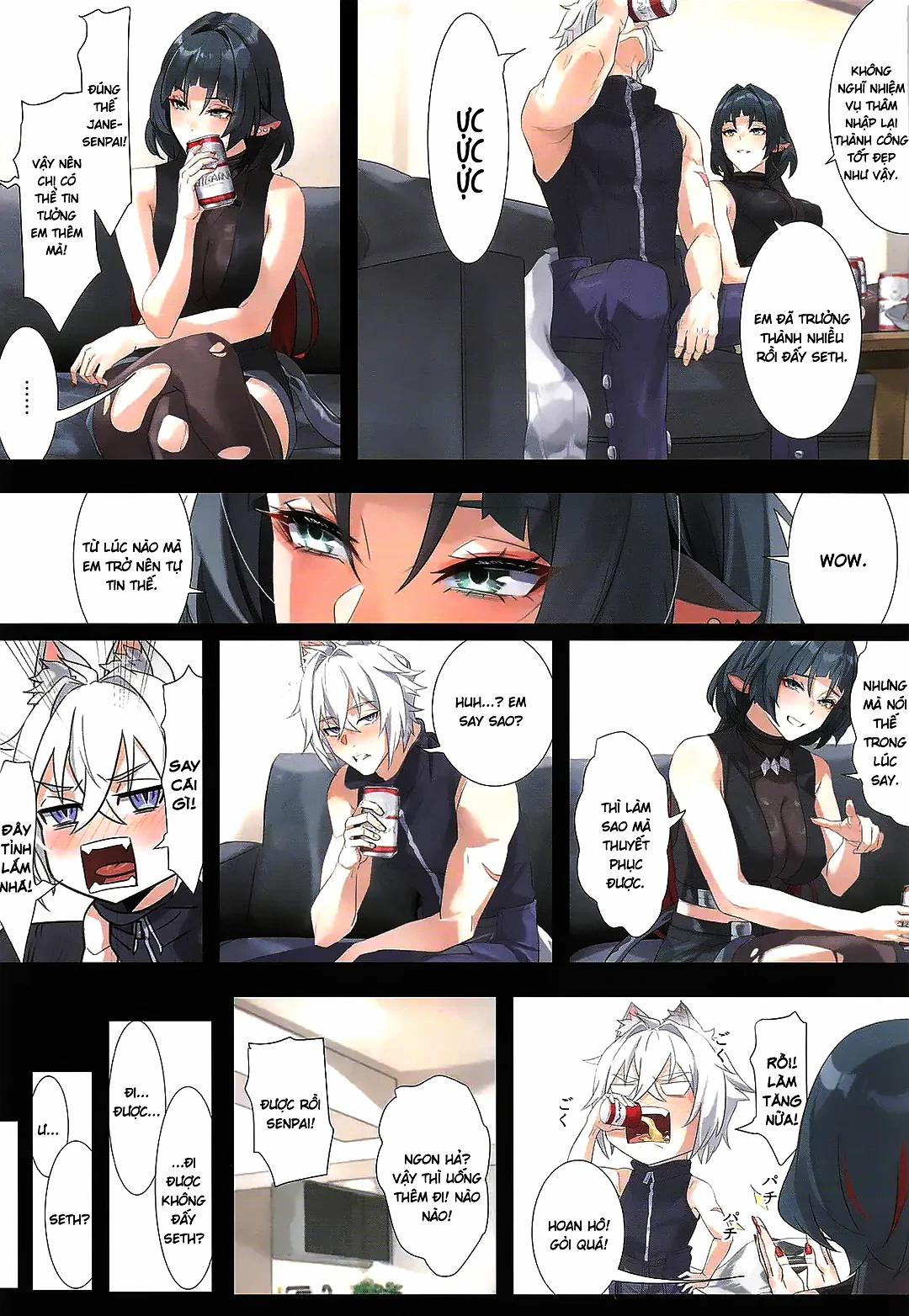 Jane-senpai to no horoyoi taimu Oneshot trang 3