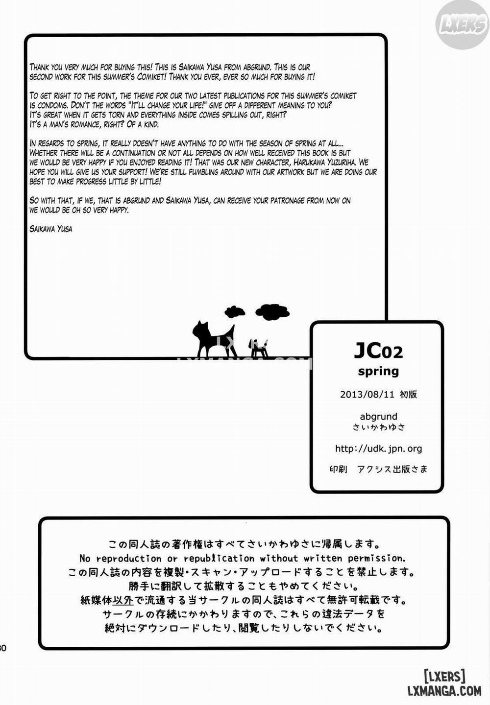 JC02 Spring Oneshot trang 28