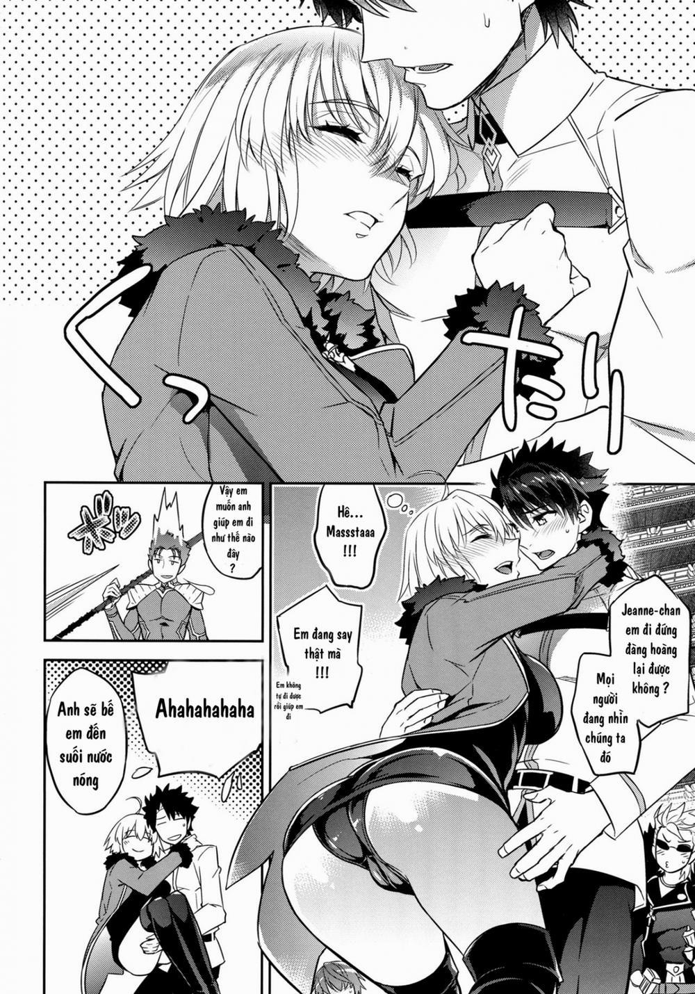 Jeanne Alter-chan to Yopparai Onsen (Fate/Grand Order) Oneshot trang 4