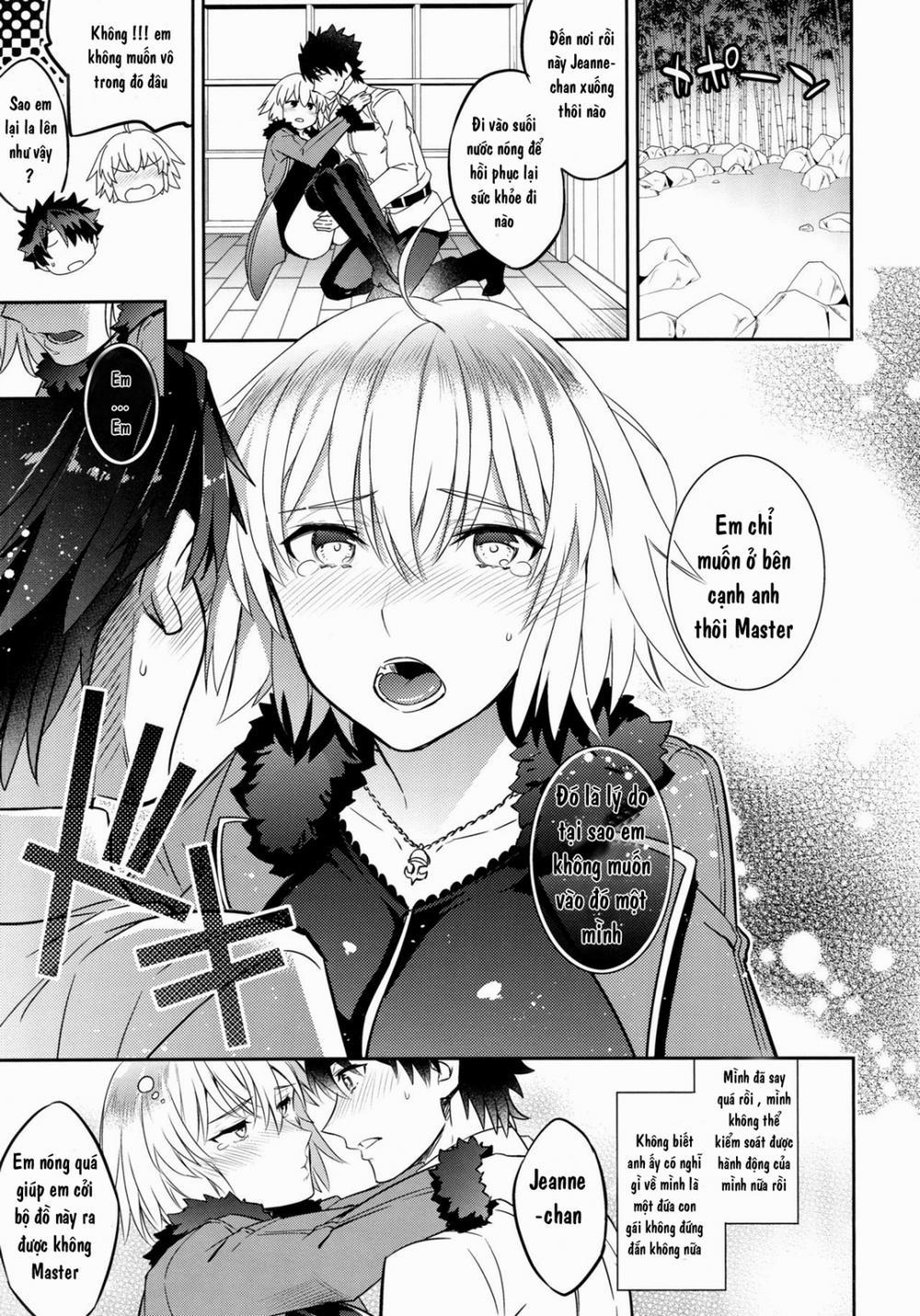 Jeanne Alter-chan to Yopparai Onsen (Fate/Grand Order) Oneshot trang 5