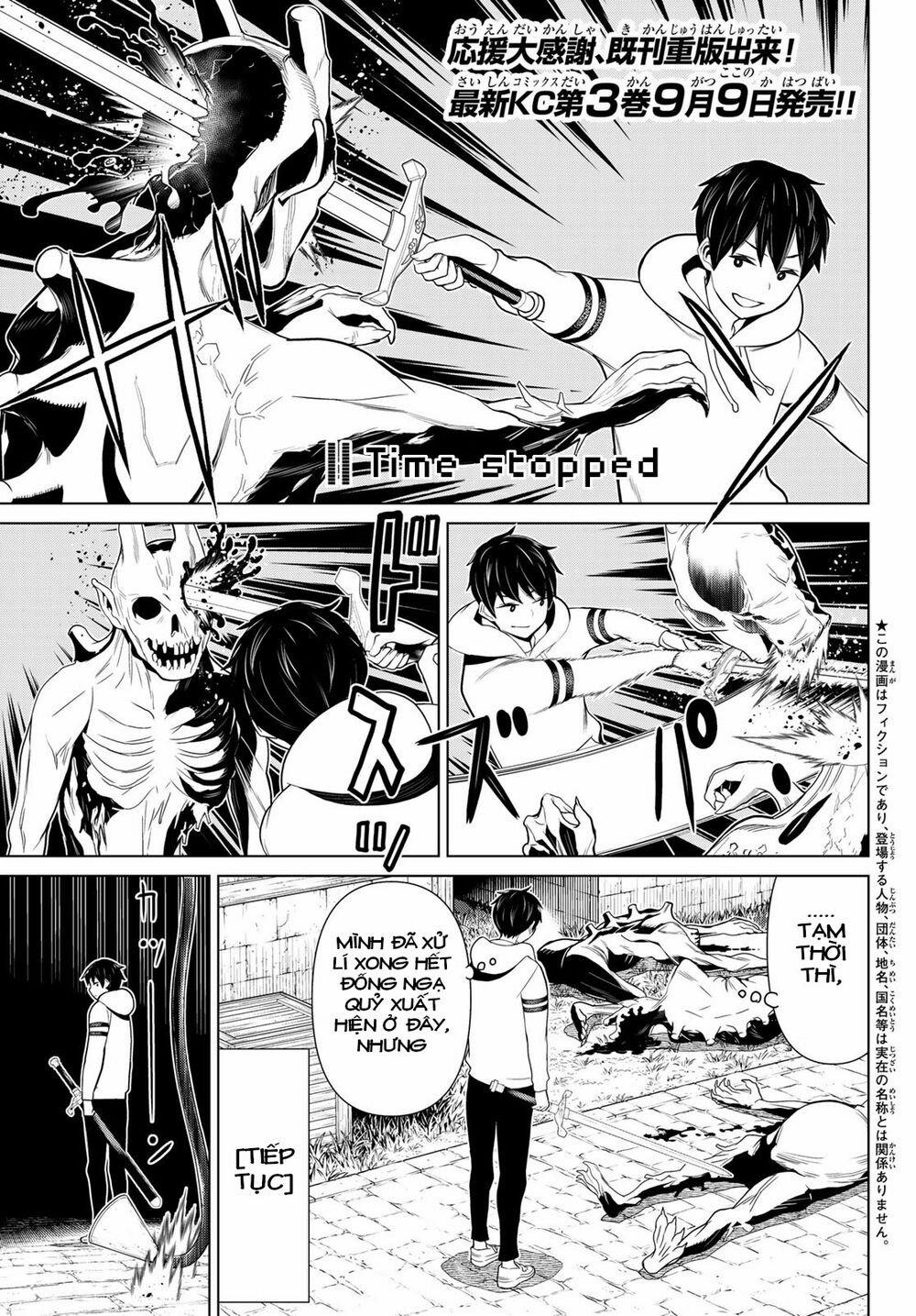 Jikan Teishi Yuusha 12 trang 1