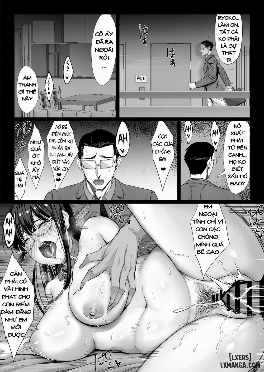 Jimi na Hitozuma ga Toshishita Chinpo de Mazo Ochi suru Hanashi Oneshot trang 35