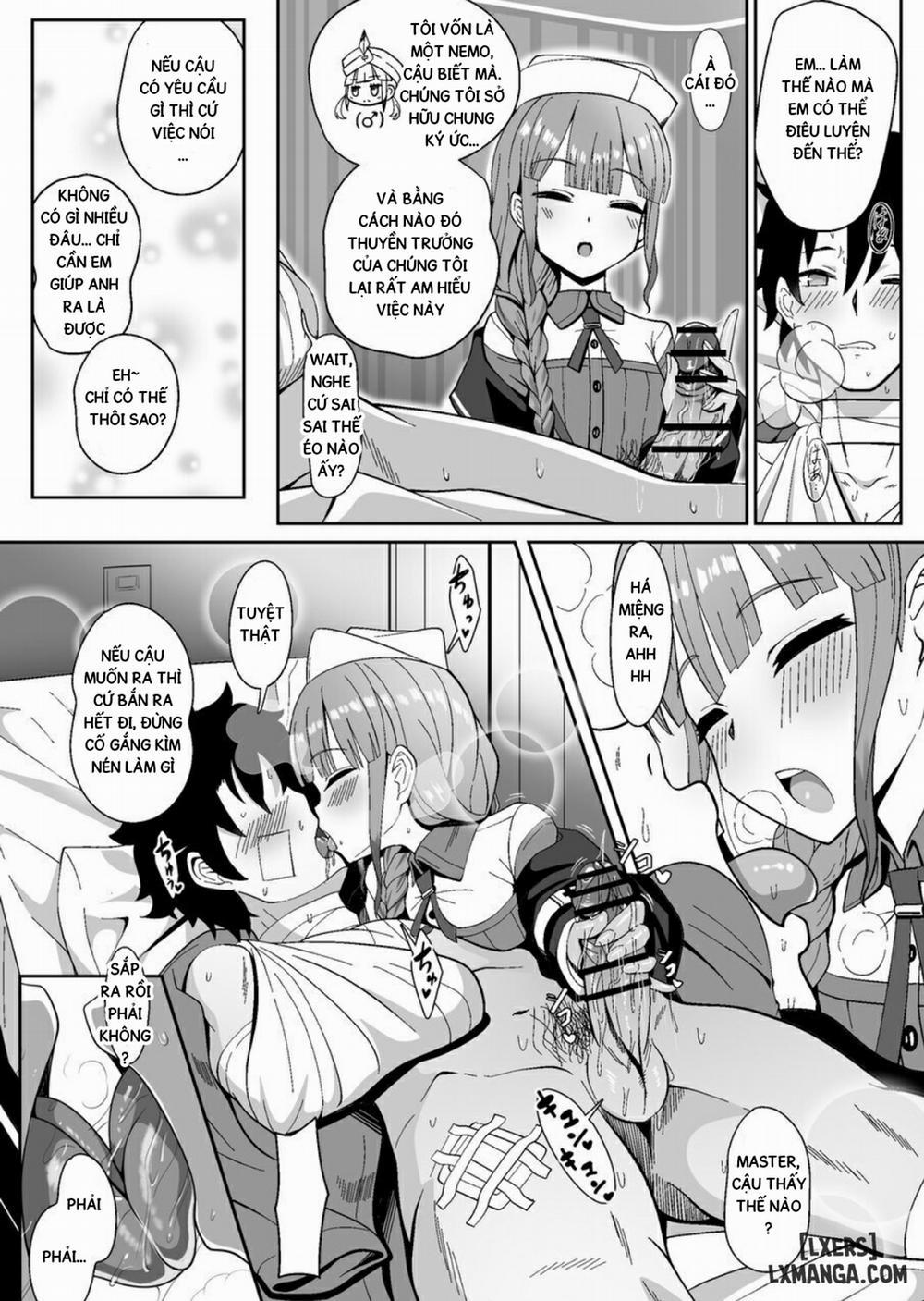 Jimuteki ni Shori Shite Kureru Nurse-san Oneshot trang 4