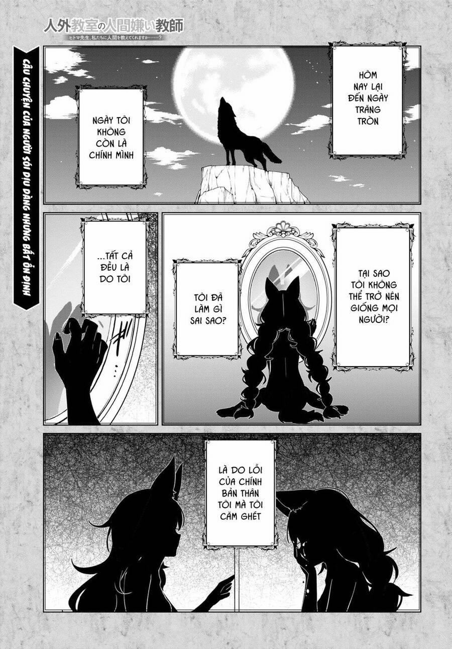 Jingai Kyoushitsu No Ningen-Girai Kyoushi: Hitoma-Sensei, Watashi-Tachi Ni Ningen O Oshiete Kuremasen Ka? 3 trang 1
