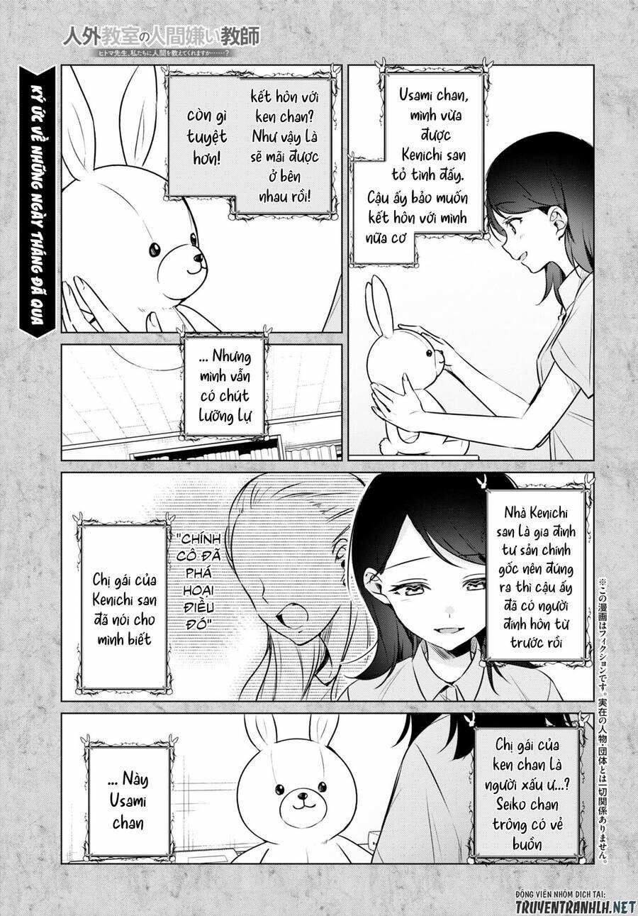 Jingai Kyoushitsu No Ningen-Girai Kyoushi: Hitoma-Sensei, Watashi-Tachi Ni Ningen O Oshiete Kuremasen Ka? 7 trang 1