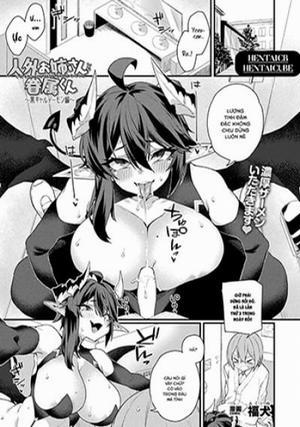 Bìa truyện Jingai Onee-San To Kenzoku-Kun – Kuro Gyaru Demon Hen