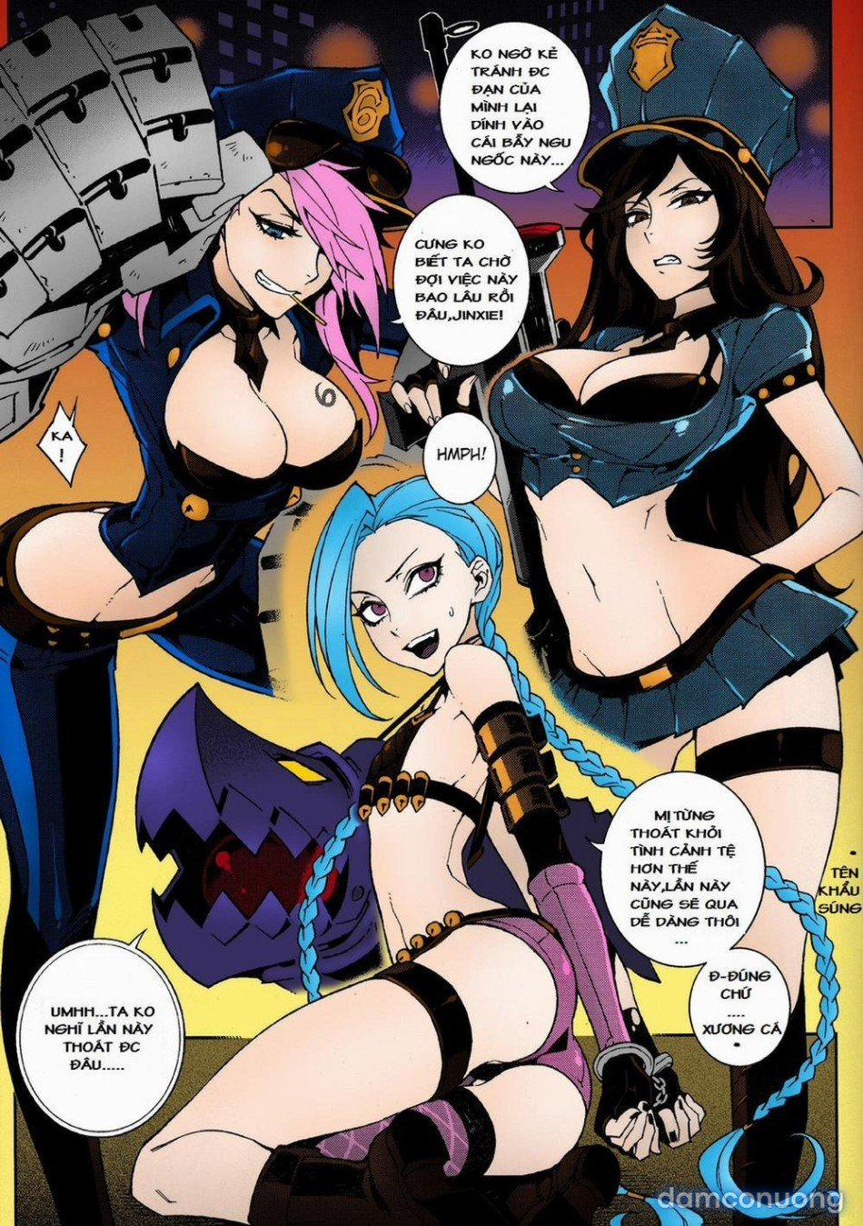 Jinx!!!! Shoot Faster (Liên Minh Huyền Thoại) [Jinx Come On! Shoot Faster] OneShot trang 3