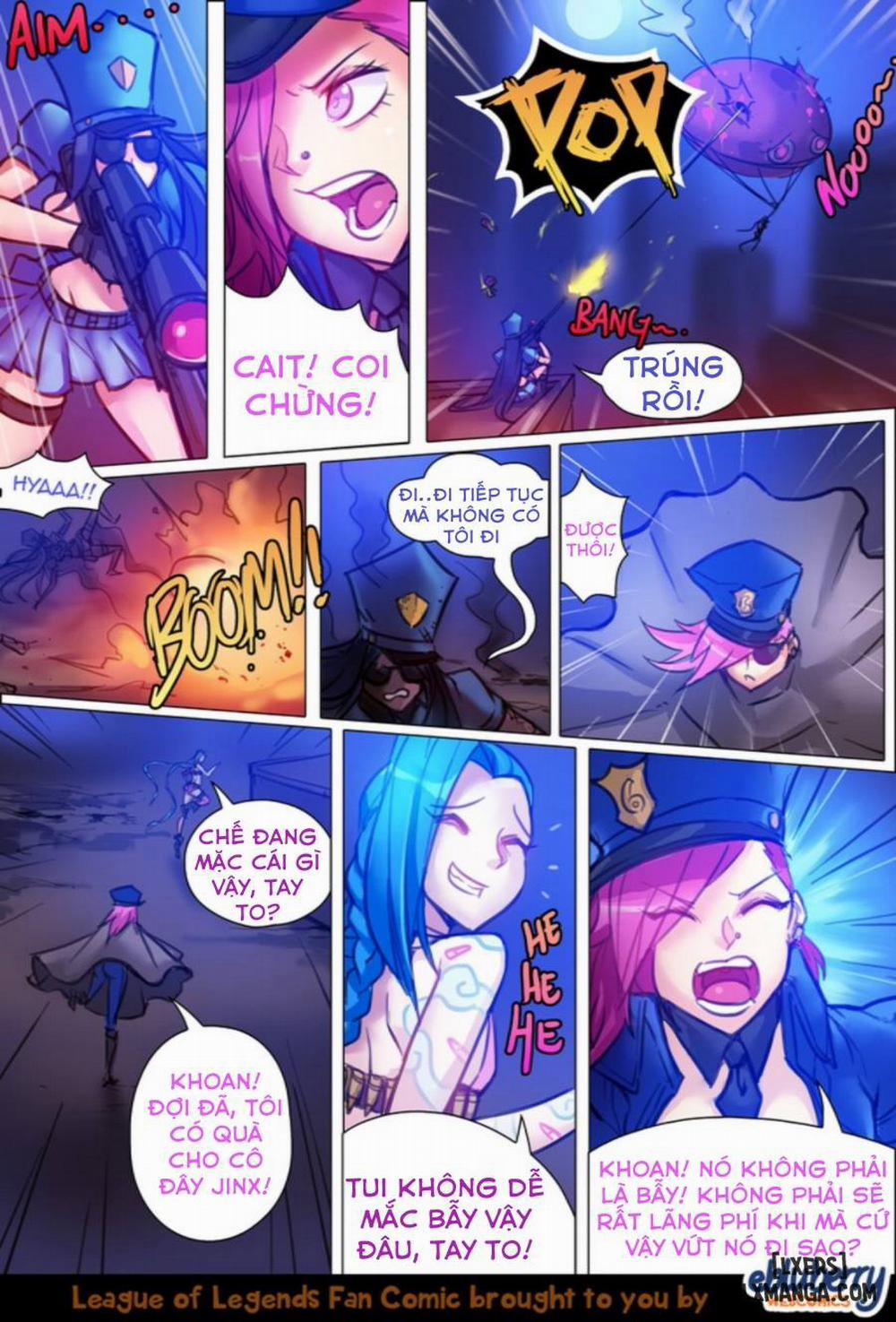 Jinx x Vi x Jinx Oneshot trang 10