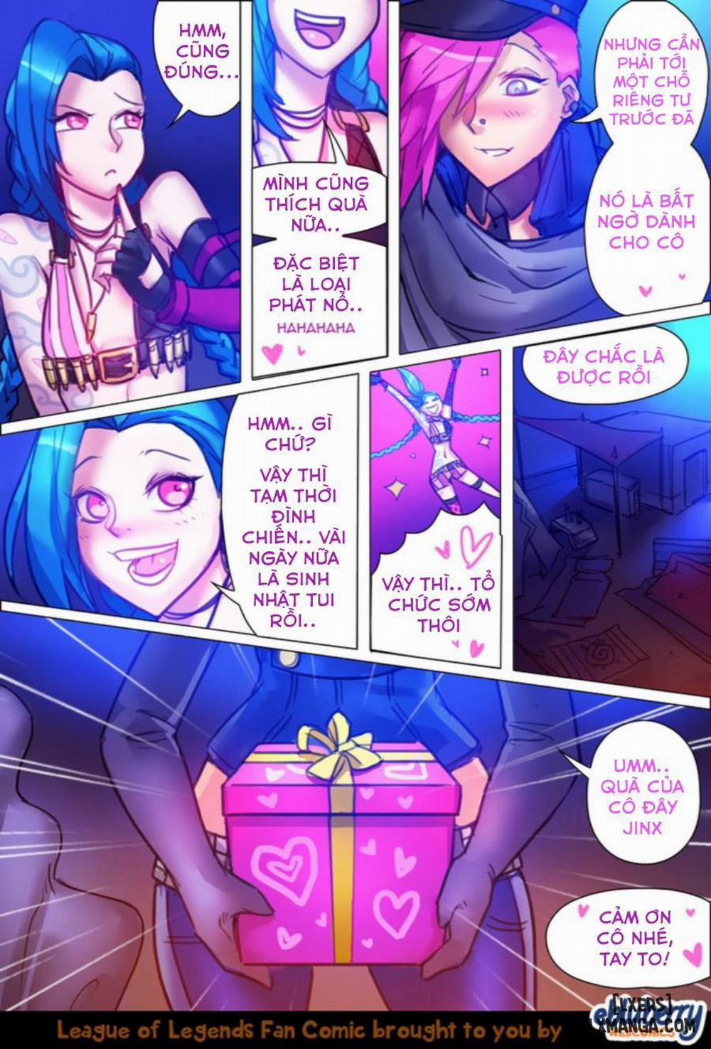 Jinx x Vi x Jinx Oneshot trang 11