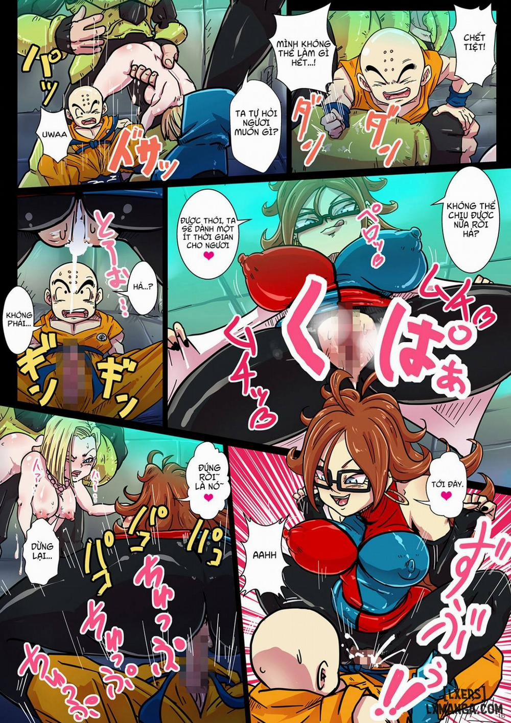 Jinzouningen-tachi to Bulma no Inkou! Oneshot trang 15