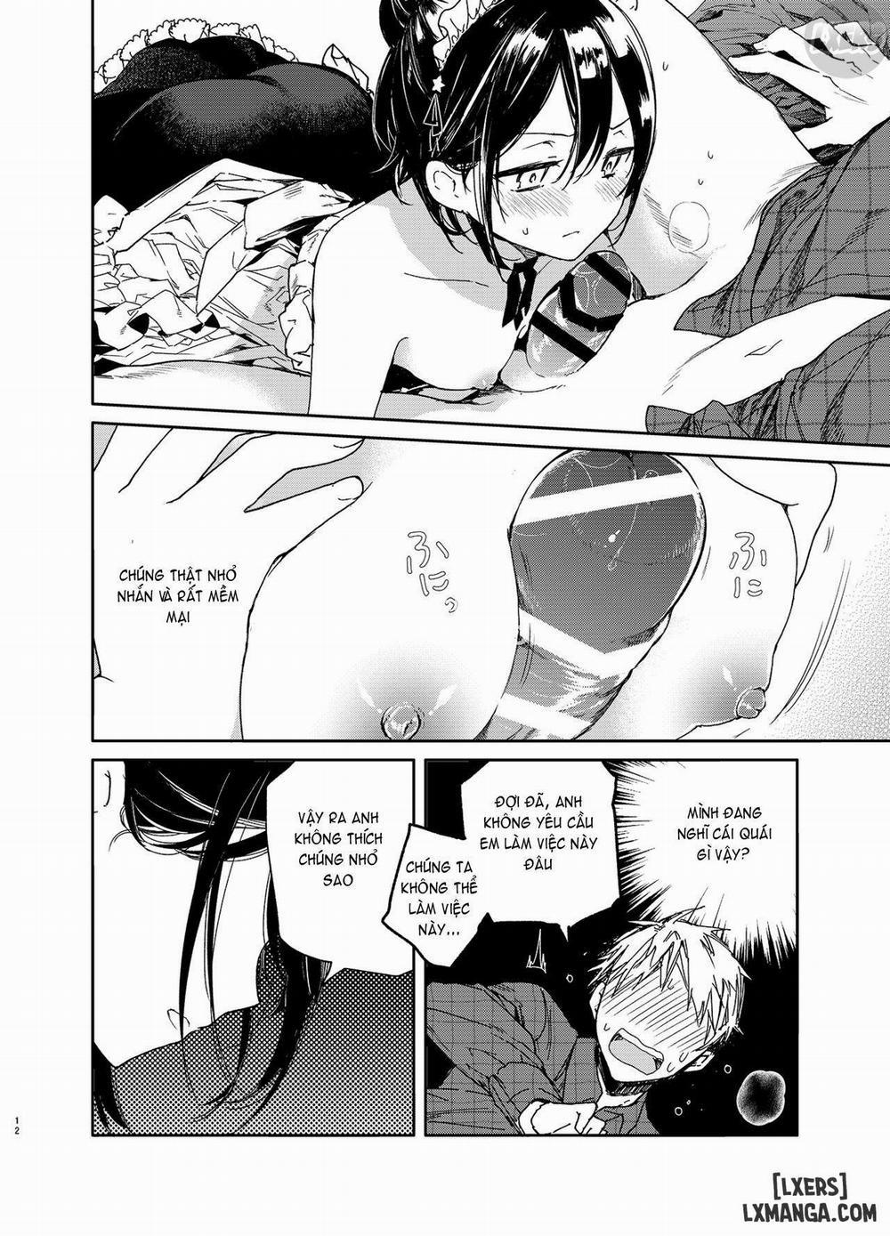 Jitome Maid-san to Love Love Ecchi Oneshot trang 11