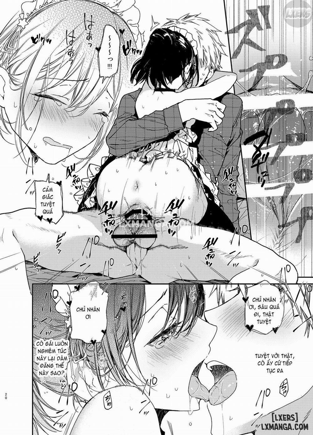 Jitome Maid-san to Love Love Ecchi Oneshot trang 19