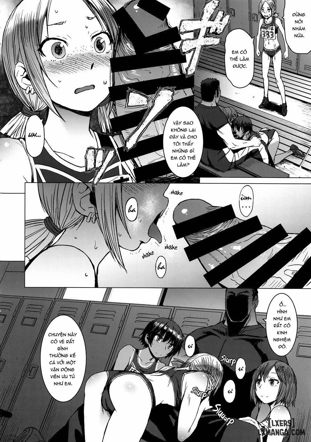 Joshi rikujou koubi 3 Oneshot. trang 8