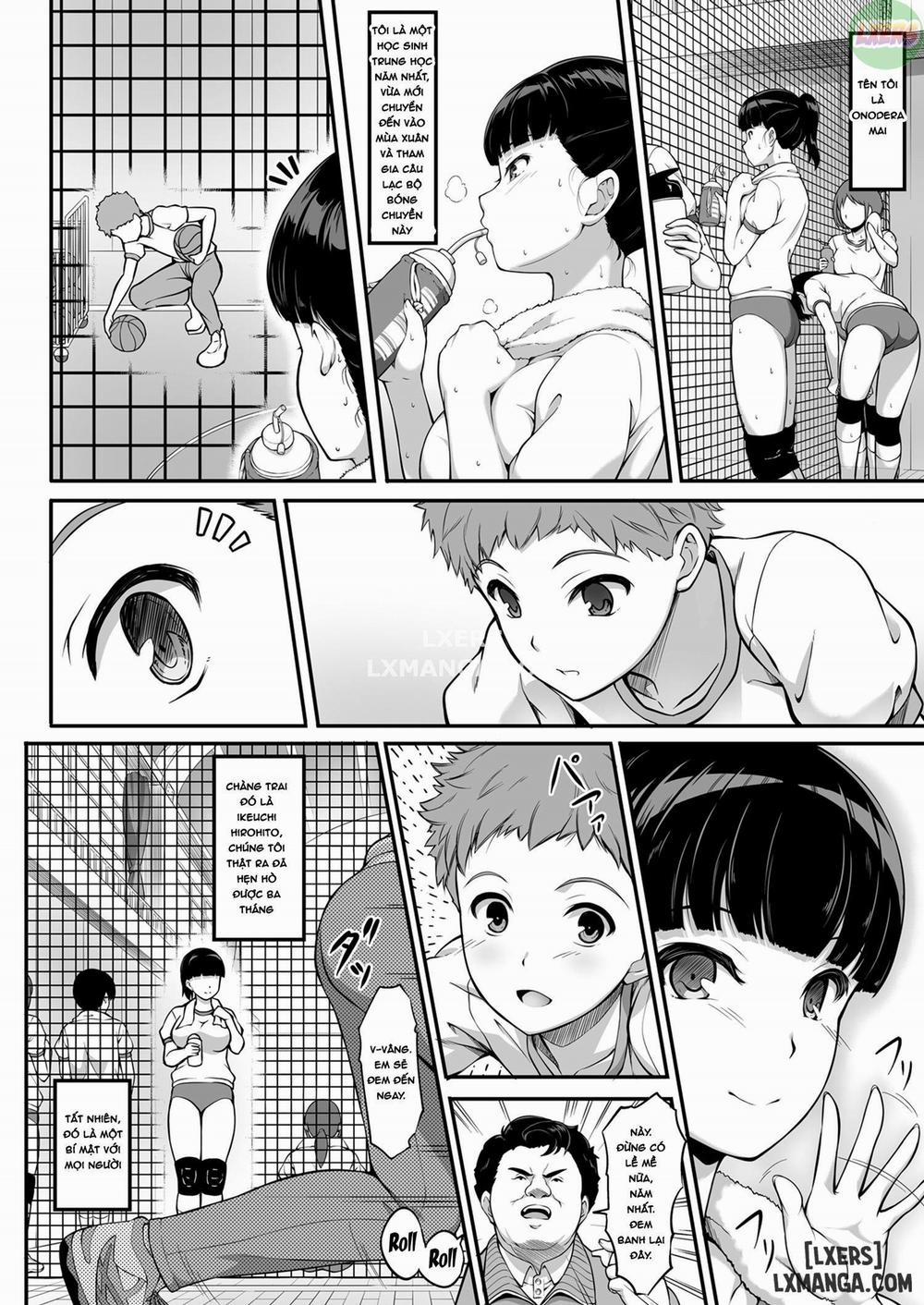 Joshi Volley-bu JK, Netorareru Oneshot trang 4