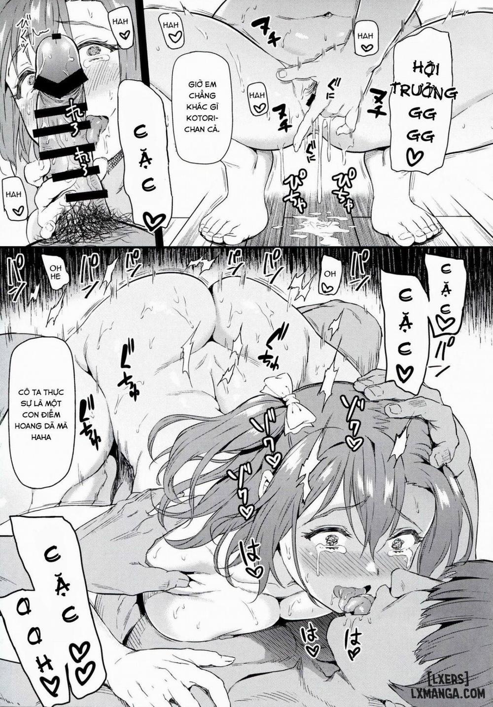 Joshidaisei Kosaka Honoka no YariCir Jikenbo Oneshot trang 30