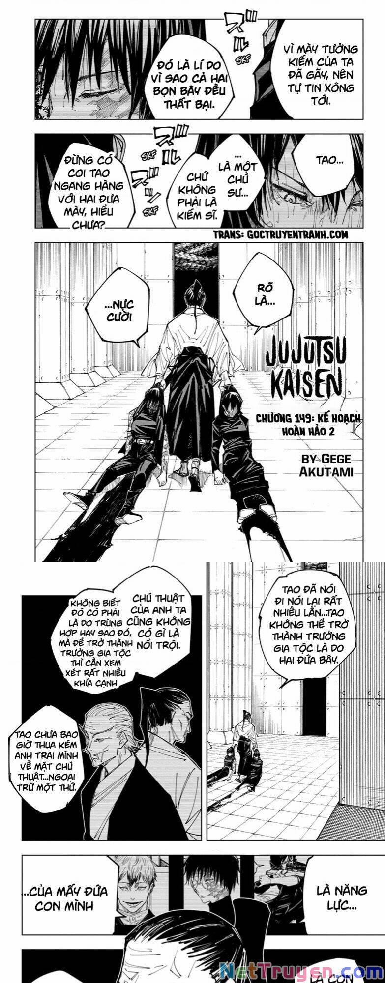 Jujutsu Kaisen - Chú Thuật Hồi Chiến 149 trang 0