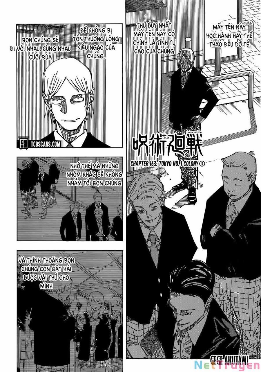 Jujutsu Kaisen - Chú Thuật Hồi Chiến 163 trang 1