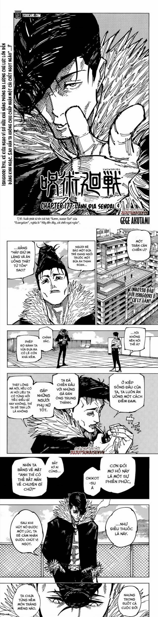 Jujutsu Kaisen - Chú Thuật Hồi Chiến 177 trang 0