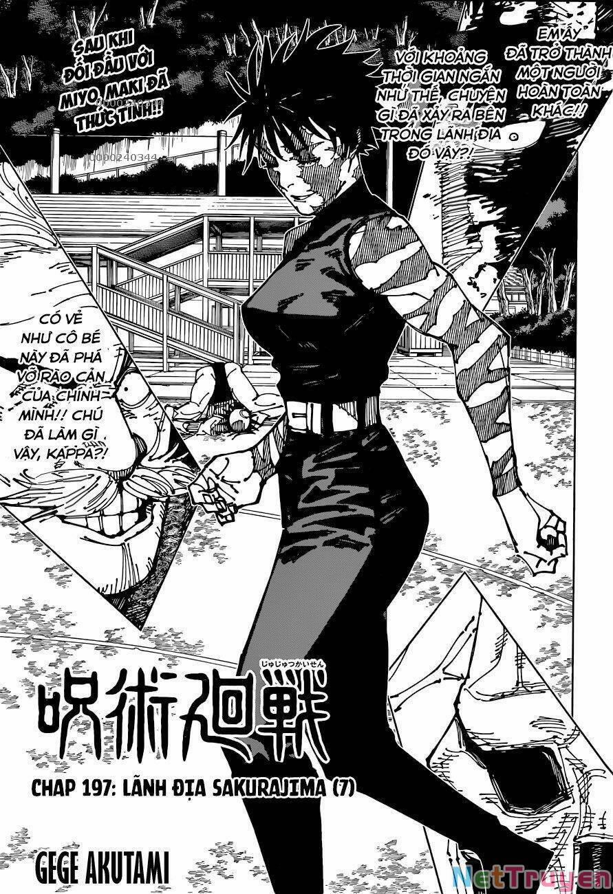 Jujutsu Kaisen - Chú Thuật Hồi Chiến 197 trang 1