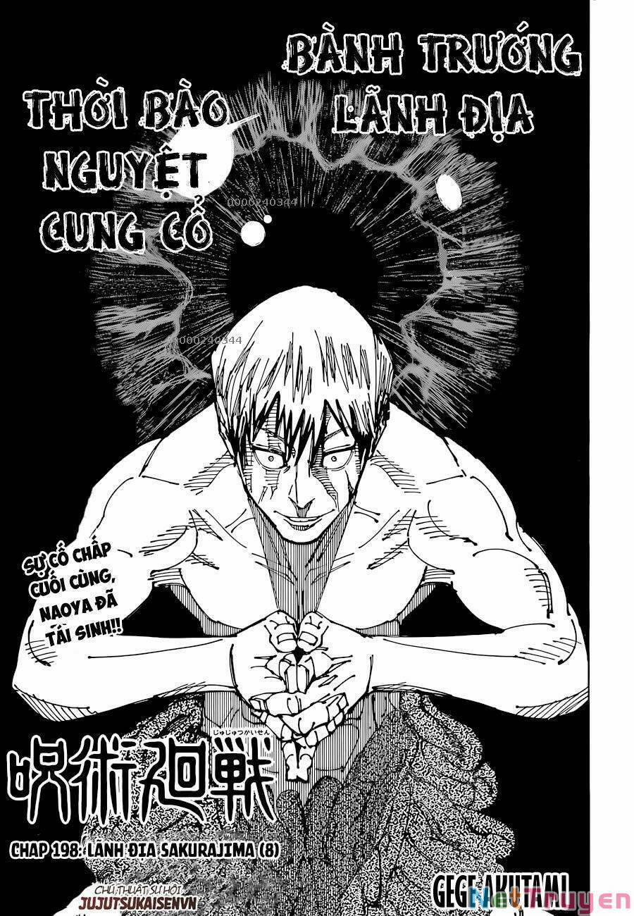 Jujutsu Kaisen - Chú Thuật Hồi Chiến 198 trang 1
