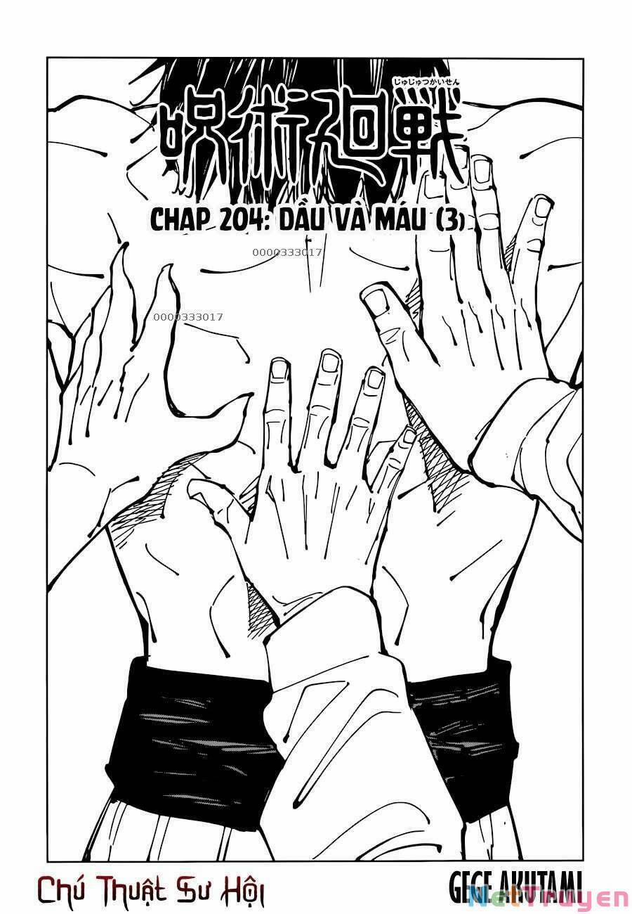 Jujutsu Kaisen - Chú Thuật Hồi Chiến 204 trang 1