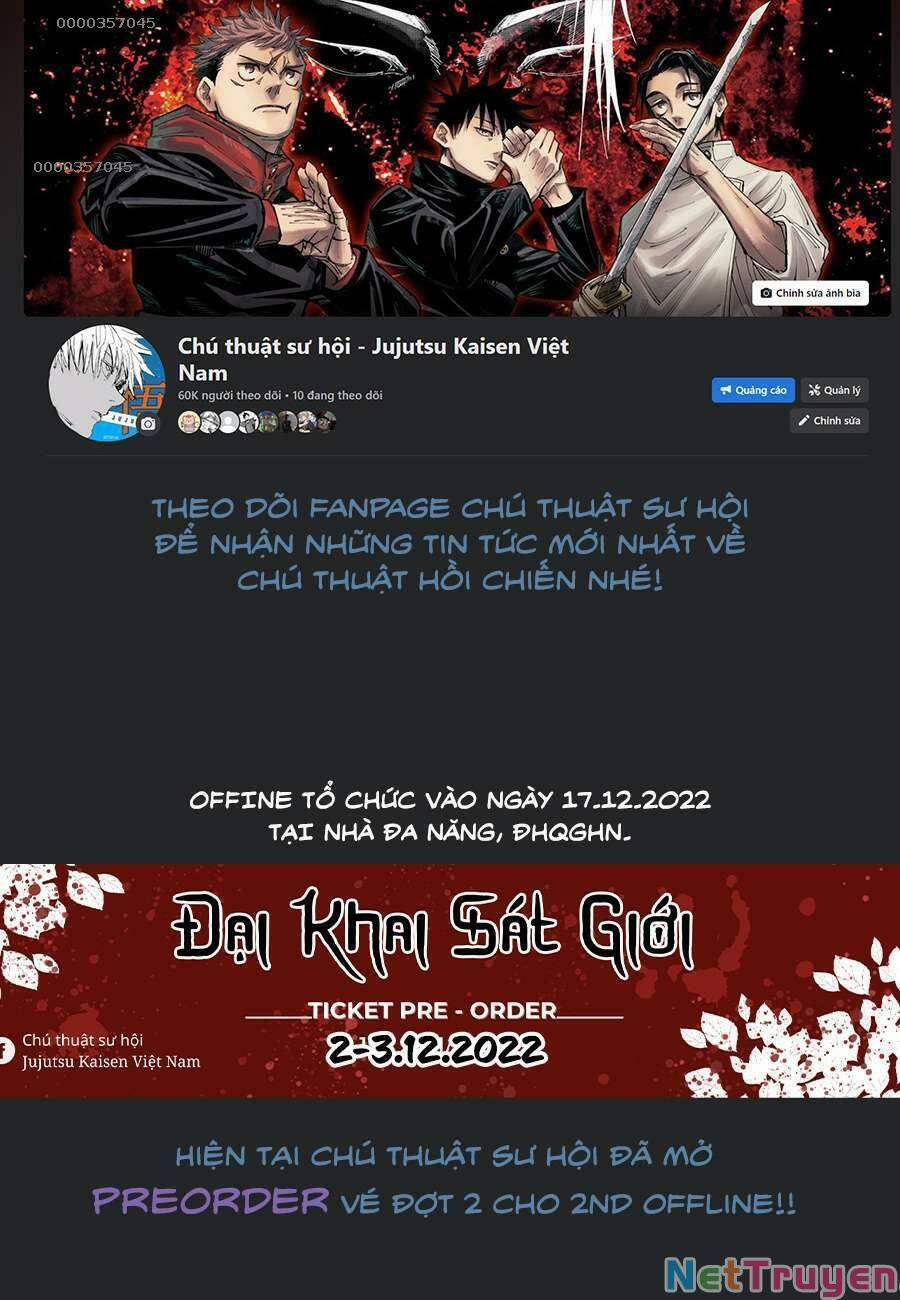 Jujutsu Kaisen - Chú Thuật Hồi Chiến 206 trang 1
