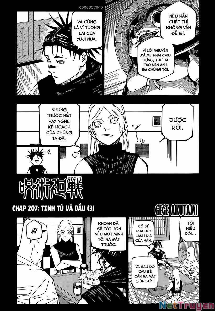 Jujutsu Kaisen - Chú Thuật Hồi Chiến 207 trang 1