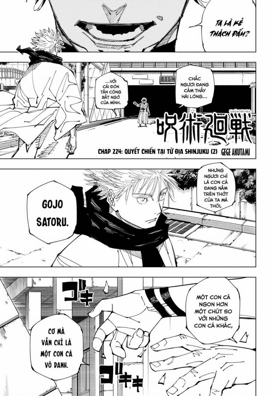 Jujutsu Kaisen - Chú Thuật Hồi Chiến 224 trang 1