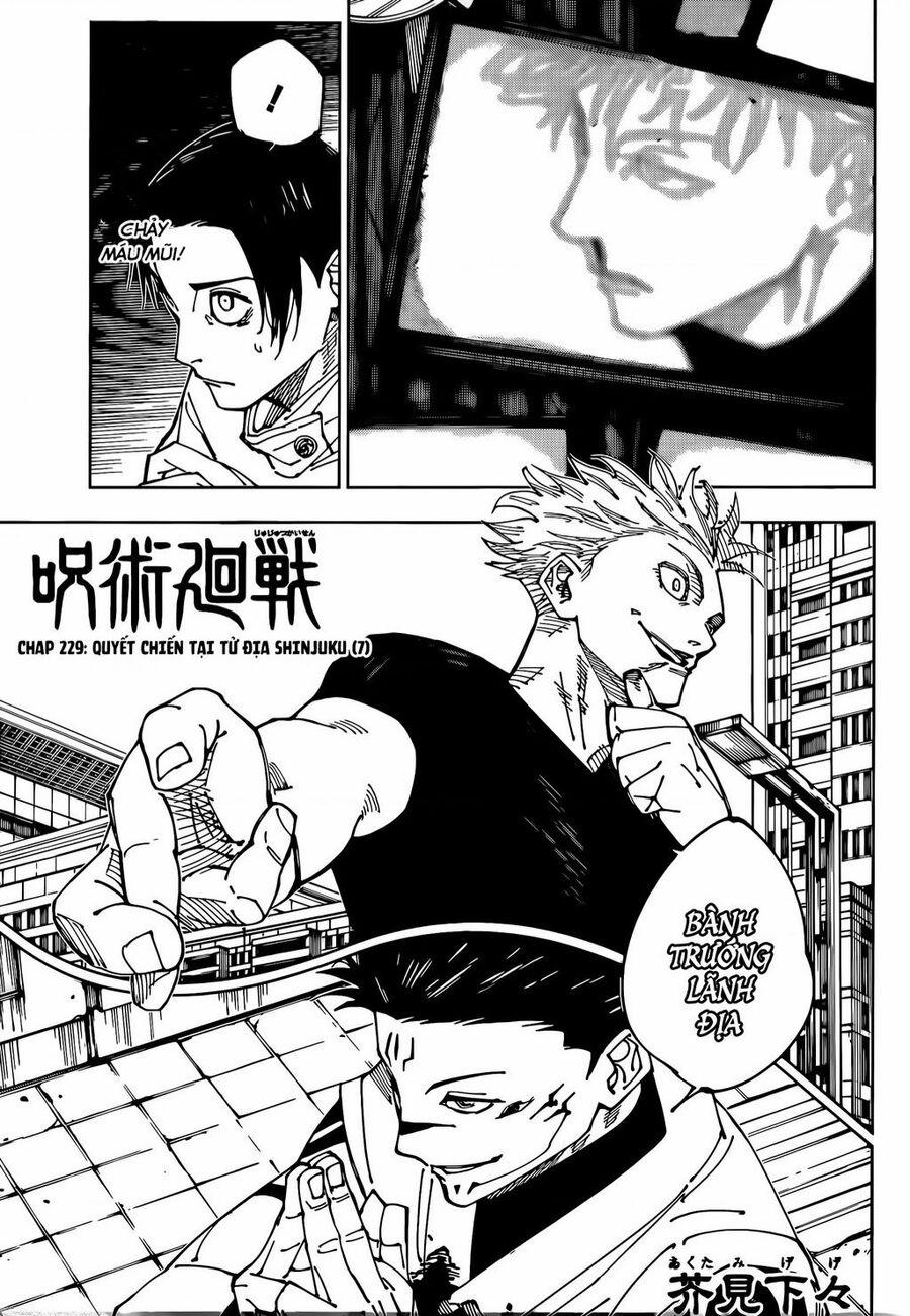 Jujutsu Kaisen - Chú Thuật Hồi Chiến 229 trang 1