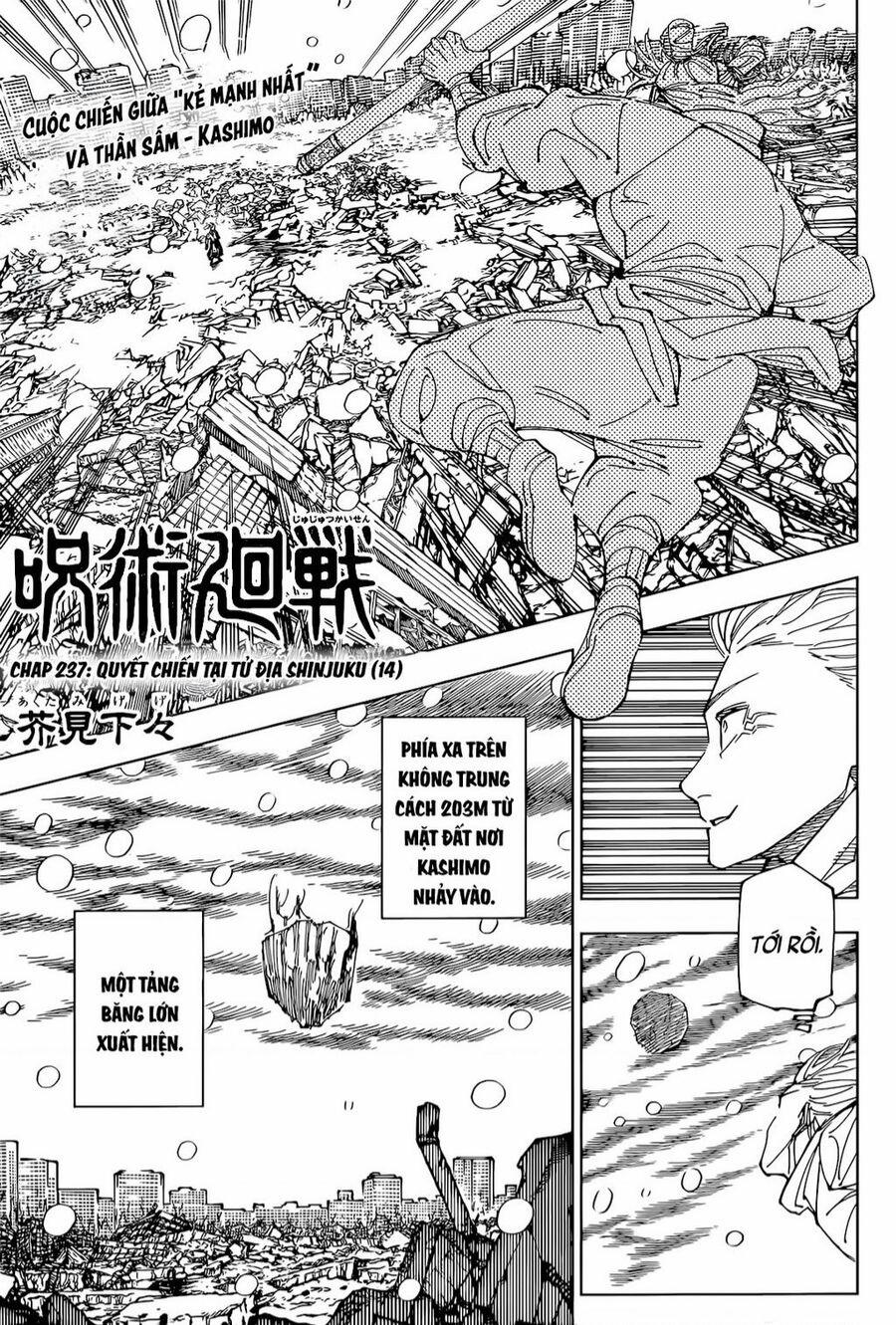 Jujutsu Kaisen - Chú Thuật Hồi Chiến 237 trang 1