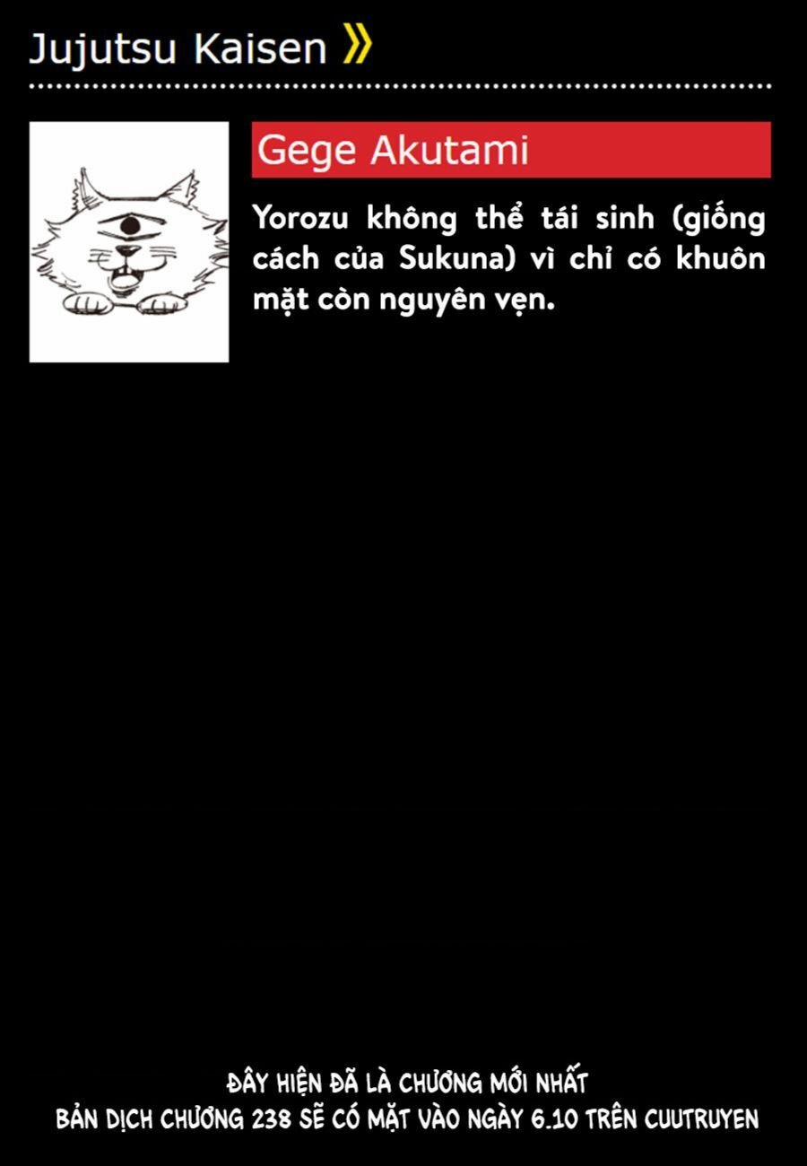 Jujutsu Kaisen - Chú Thuật Hồi Chiến 237 trang 21