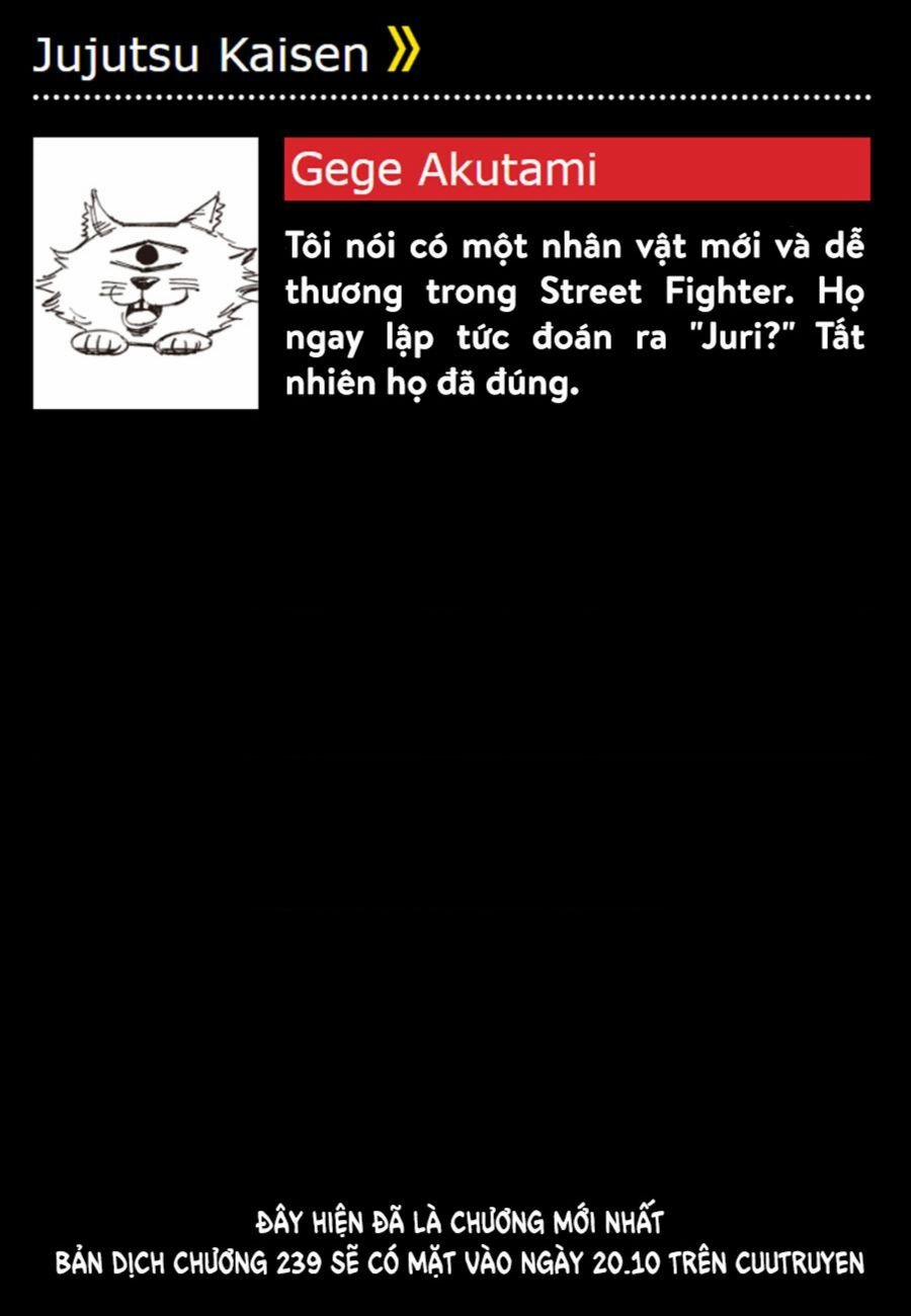Jujutsu Kaisen - Chú Thuật Hồi Chiến 238 trang 18