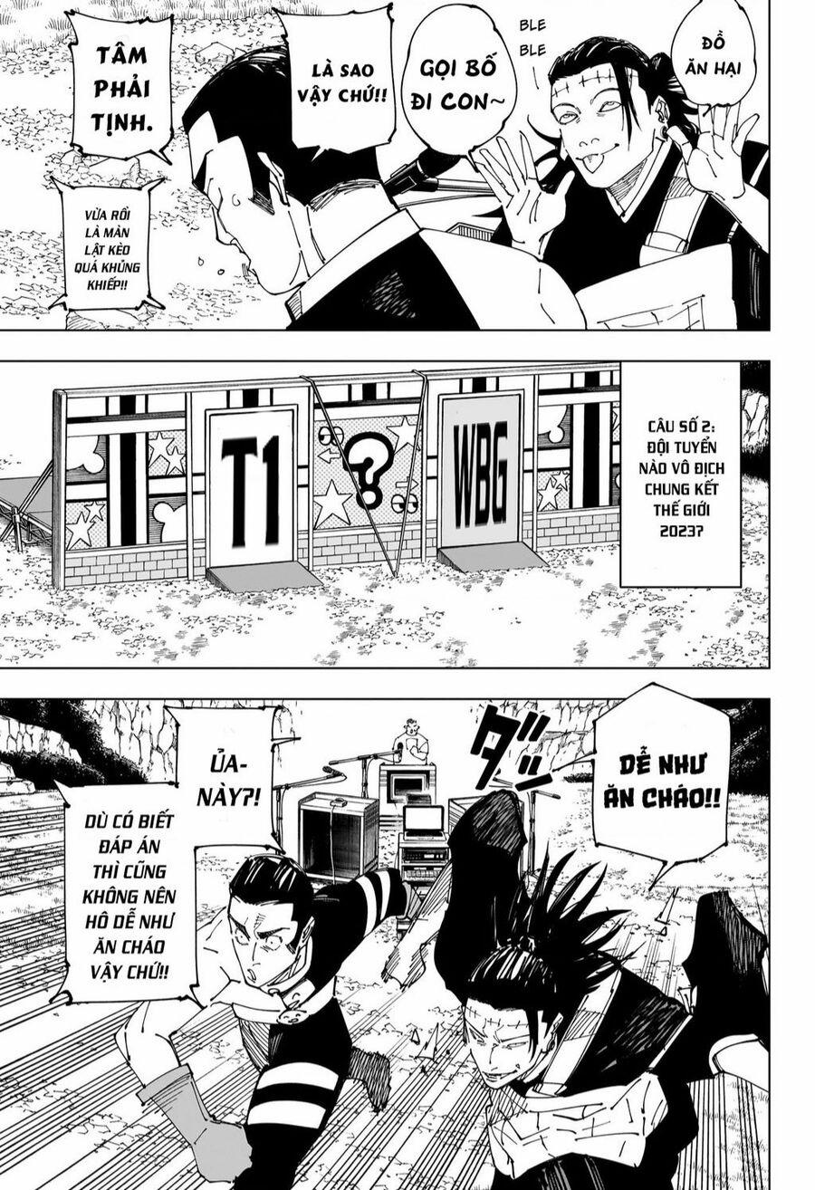 Jujutsu Kaisen - Chú Thuật Hồi Chiến 242 trang 11